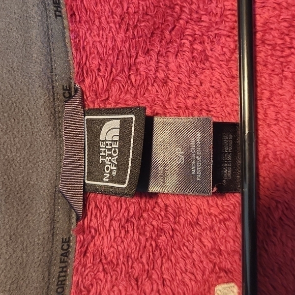 The North Face Full Zip Fleece Jacket Sweater Women's Size S/P Purple - Picture 6 of 11